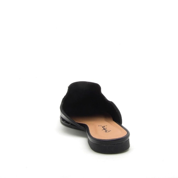 Studded Black Mules Size 6.5 - Picture 4 of 5